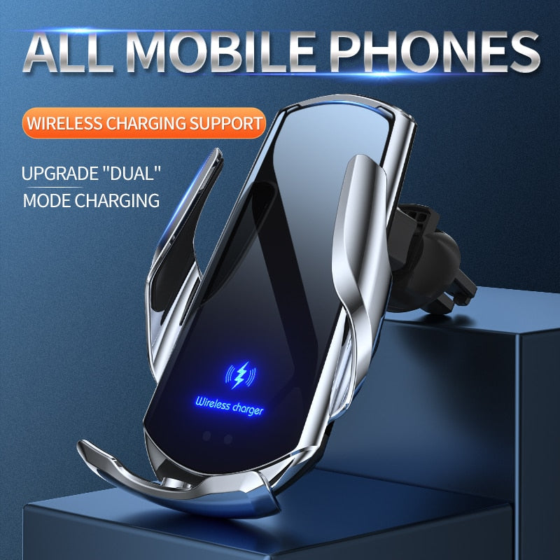 Car Wireless Charger Magnetic Car Mount Phone Holder